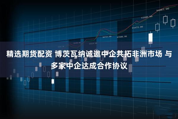 精选期货配资 博茨瓦纳诚邀中企共拓非洲市场 与多家中企达成合作协议